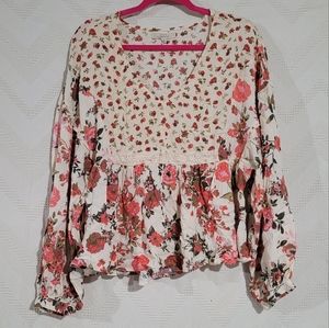 C&V boho top size large